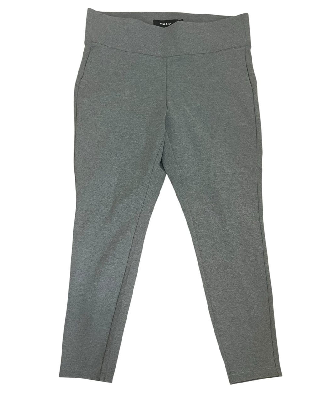 Torrid Gray Ponte Pants Plus Size 1 / 14-16